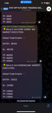 Load image into Gallery viewer, 📈 GTE VIP Futures Trading Signals – US30, NAS100, S&amp;P 500 &amp; Gold
